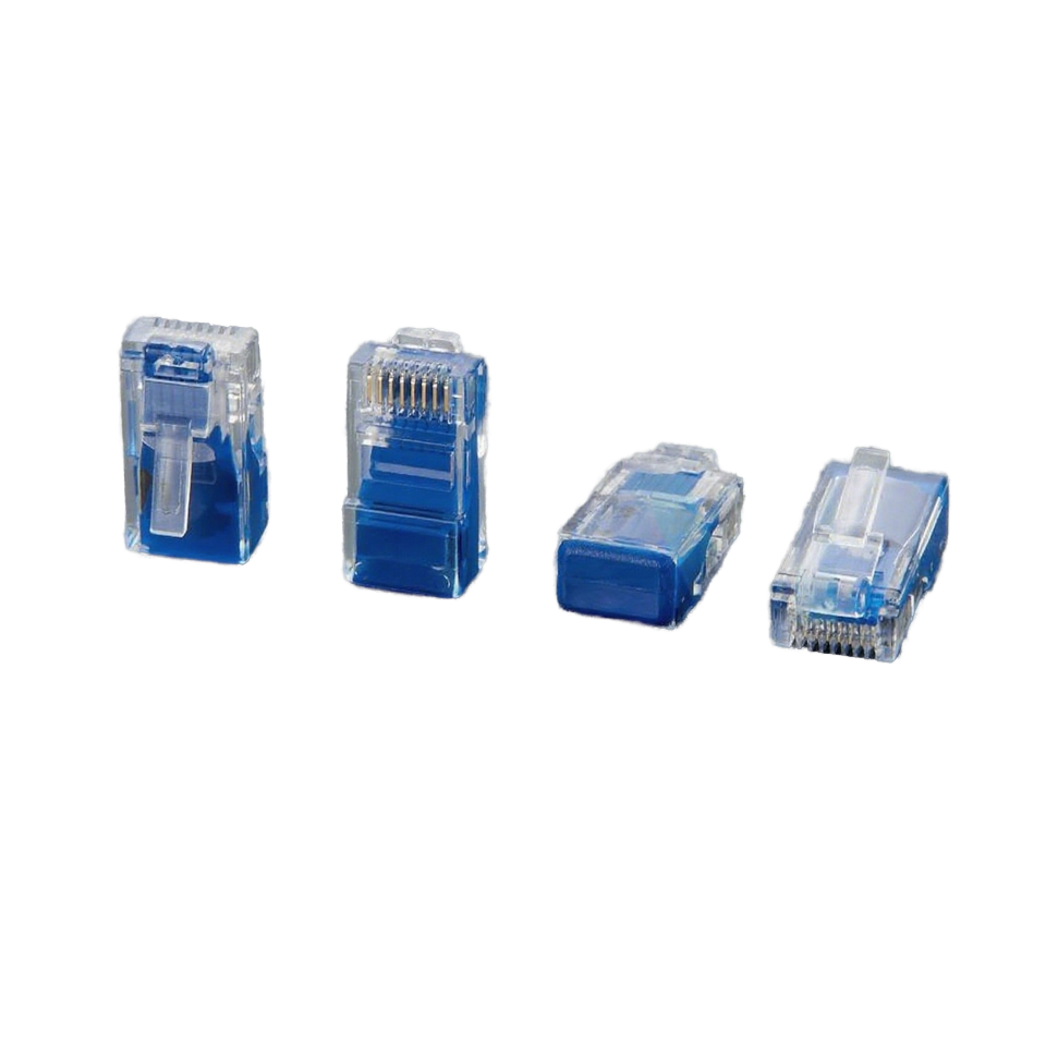 RJ45 8P8C 8芯公头带LED照明