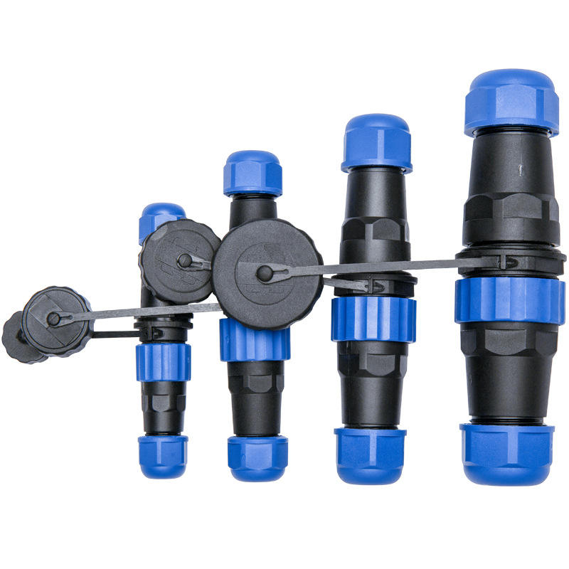 防水连接器 SP16 SD16 IP68 插头与插座（公头和母头） 2 3 4 5 6 7 9 芯